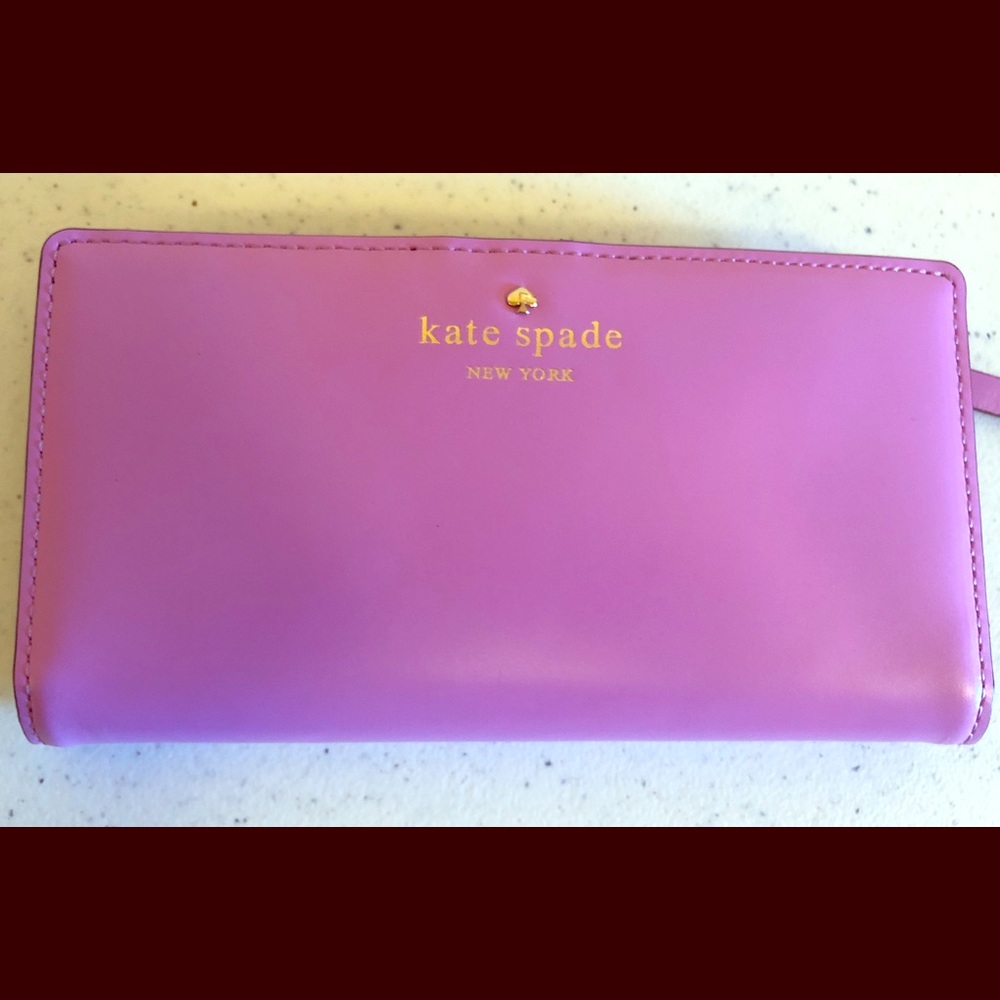 CLOSET CLEAROUT! Kate Spade Purple Leather Wallet